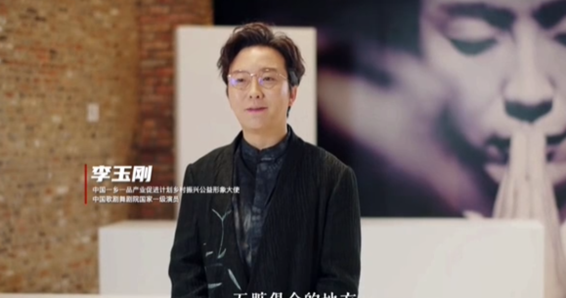李玉刚-中国一乡一品产业促进计划公益形象大使