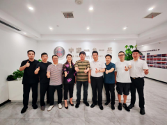 中国商业文化研究会副会长伍继延一行莅临中国民贸一乡一品产业促进中心中部